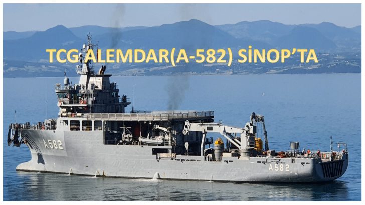TCG ALEMDAR(A-582) SİNOP’TA