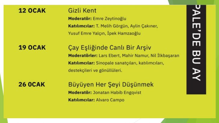 SİNOPALE 2022 HAZİRANA KADAR DEVAM EDECEK